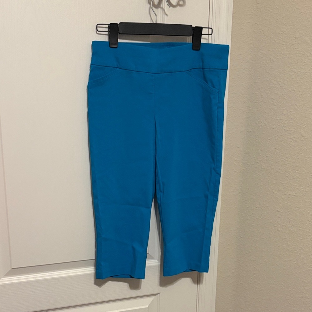 Christopher & Banks Vibrant Blue Capris